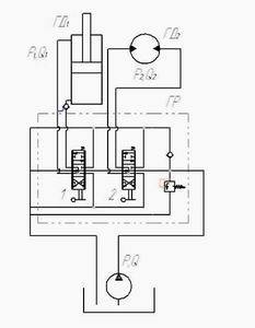 Гидрозамок схема гидравлическая