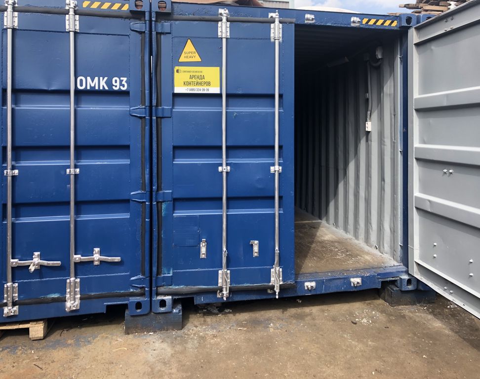 Аренда склада контейнера 20 фут (15 м.кв.)