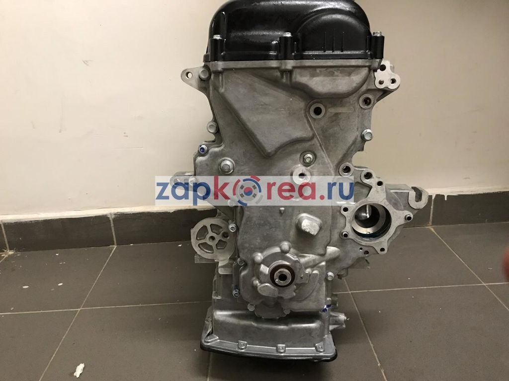 Двигатель G4FC Киа Рио, Kia Rio 3, Solaris новый 21101-2BW04 211012BW04,  цена в Москве от компании ЗапКорея