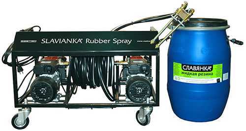 Установка SLAVIANKA® Rubber Spray
