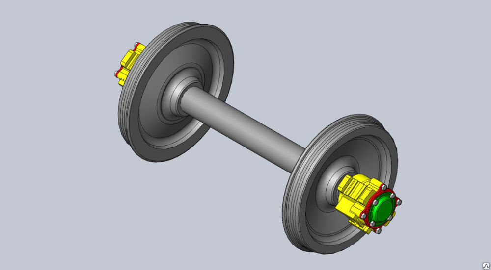 Колесная пара вагонов - из чего состоит, сколько весит, колесные пары Вагонмастер