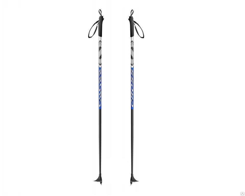 Палки для лыж из стеклопластика длина от 90 до 170 см