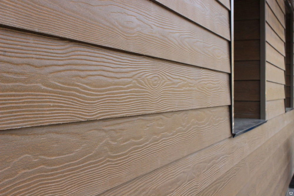 Фиброцементный сайдинг Кедрал Вуд (Cedral wood) 3600х190х10 мм