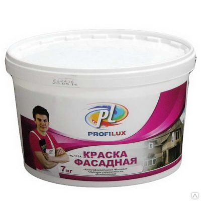 Краска п. Краска фасадная Профилюкс. Краска фасадная Profilux фасадная. Краска ВД а3 фасадная 25кг. Краска Profilux ВД, 3кг.