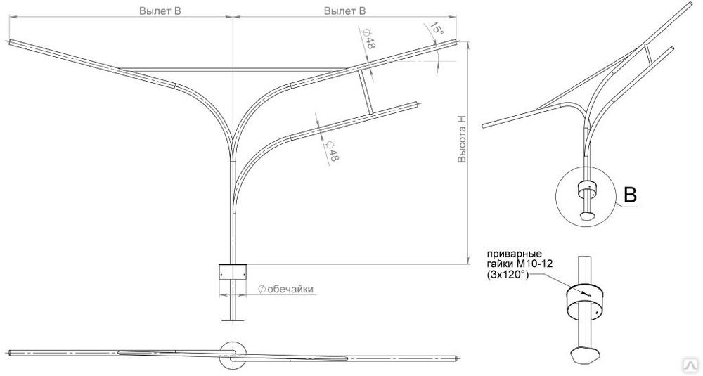 кронштейн 1. 000). к2-0,4-1,5-ф2-ц (танс. вес 1м круга стального. двутавр 35ш1 толщина.