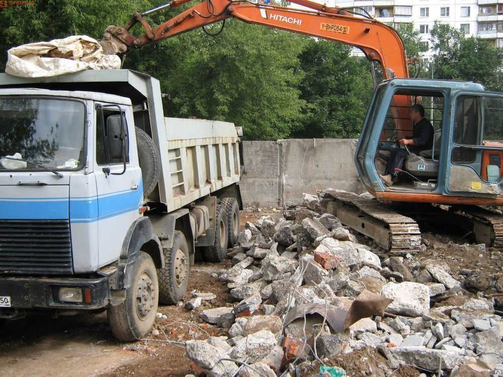 Транспортировка строительного мусора 5