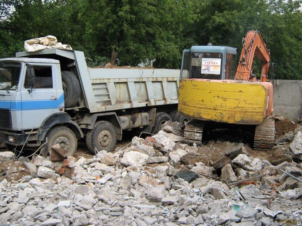 Транспортировка строительного мусора 7
