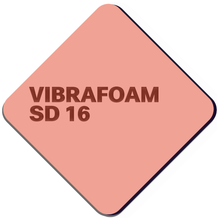 Прокладка виброизолирующая Vibrafoam SD 16 25мм