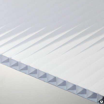 Сотовый поликарбонат Novattro | 8 мм | 2,1х6 м | белый