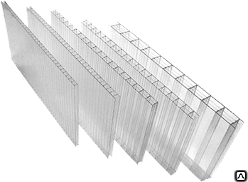 Сотовый поликарбонат Novattro | 6 мм | 2,1х6(12) м | серебристый спецзаказ