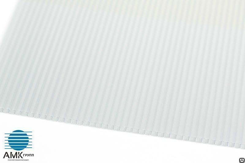 Сотовый поликарбонат Sellex Comfort | 4 мм | 2,1х6(12) м | молочный
