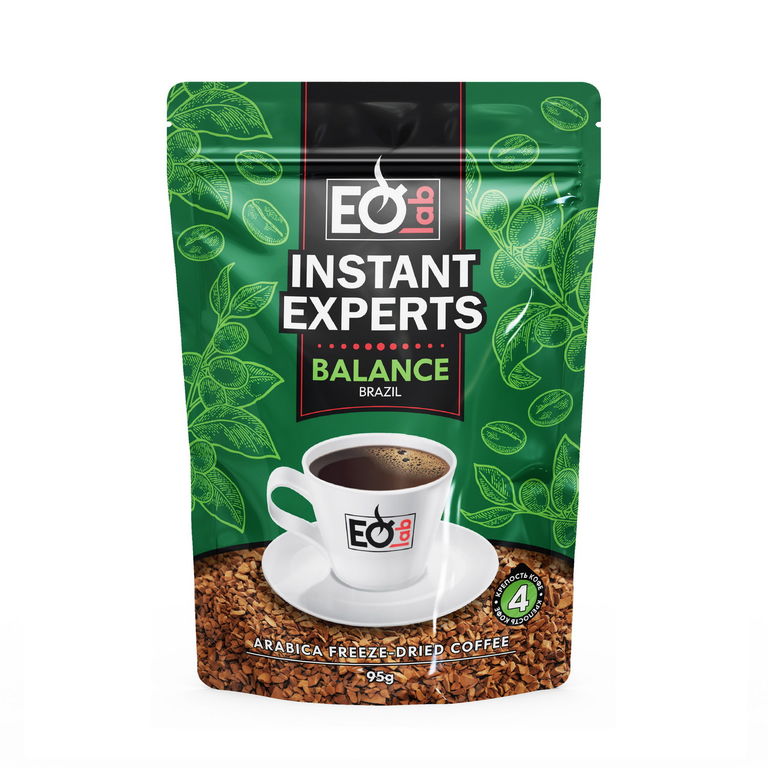 Кофе растворимый сублимированный Instant Experts CoffeeIn 95 г м/у Бразилия