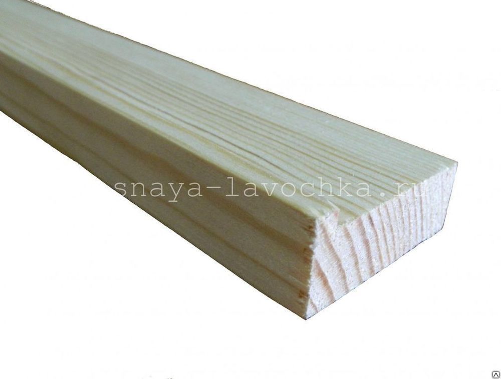 Подрамник деревянный сорт экстра 15 х 30 мм. длина 2.5 метра