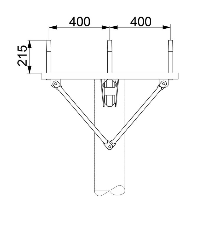 траверса тм2 3. жб опоры вл 10кв. траверса тм2 3. 8-52). 8.