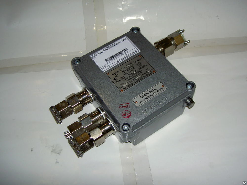 Коробка зажимов взрывозащищенная КЗПМ 2.2-25/12-12х4-25х2-В1.5, цена в ...