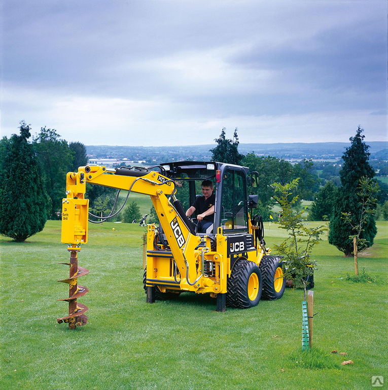 Услуги мини-экскаватора,бур,гидромолот, цена от 40 до 60 бел. руб/ч в ...