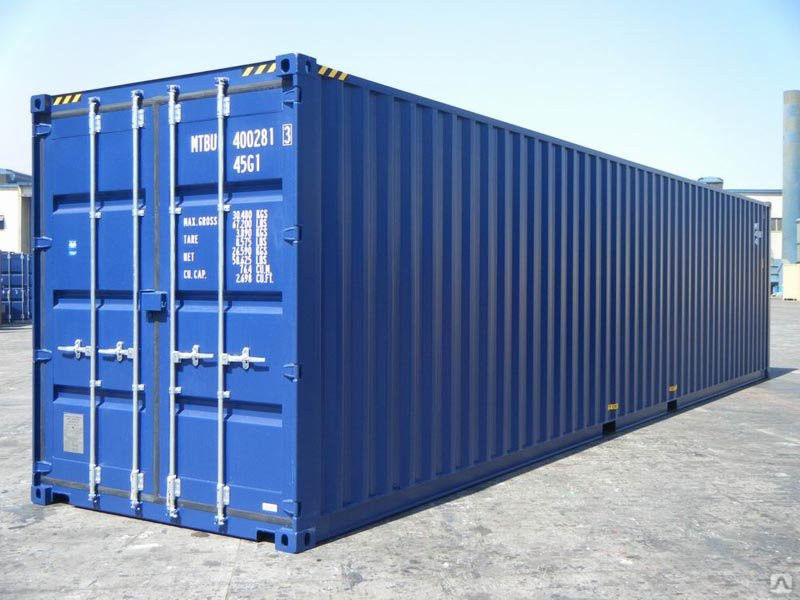 Скопировать закрытый контейнер. Контейнер 40ф HC. 40 Футовый морской контейнер. 20 И 40 футовые контейнеры. 40 Футовый контейнер High Cube.