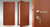 Дверь деревянная противопожарная EI 30 однопольная Шпон натуральный #2
