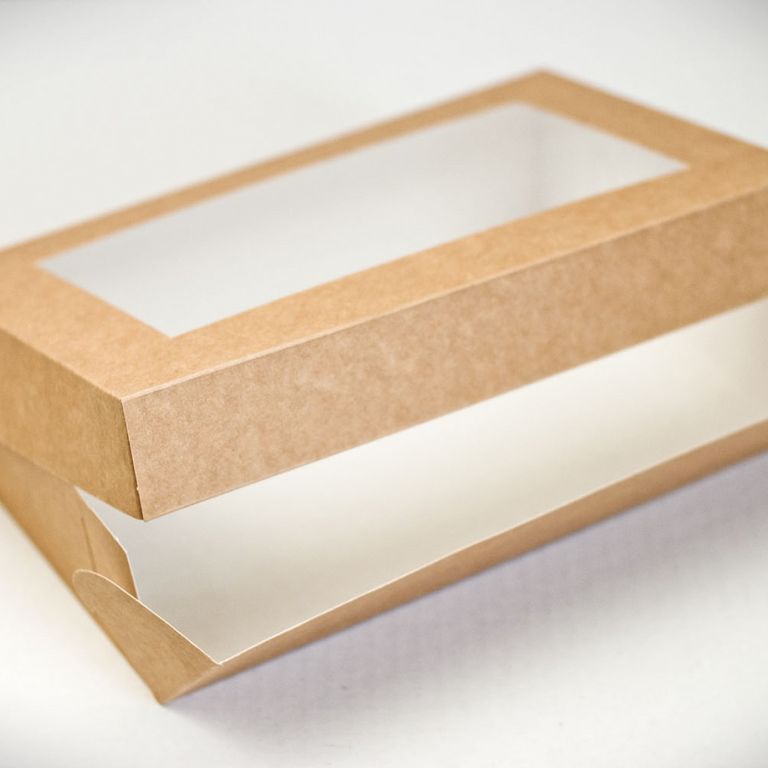 Коробка для пяти эклеров ЭКО-250х150х50