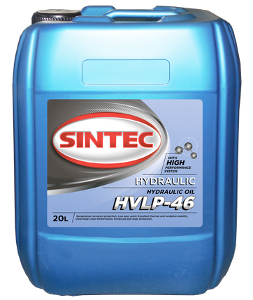 Гидравлическое масло SINTEC Hydraulic HVLP 46 20 л.