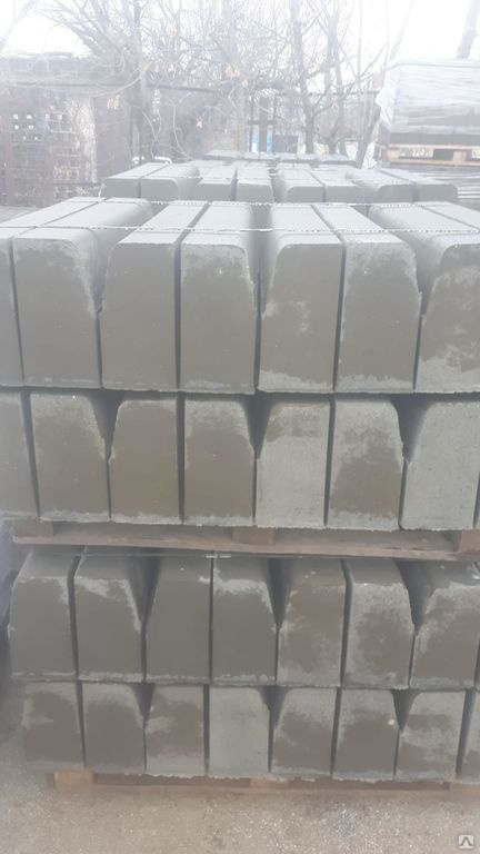 Камень бортовой бордюр дорожный 1000х300х150мм, цена в Краснодаре от ...