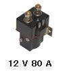Электромагнитный выключатель контактор 12V  80A для гидроборта #2