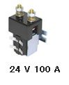 Электромагнитный выключатель контактор 24 V 100 A для гидроборта #5
