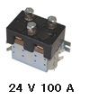 Электромагнитный выключатель контактор 24V  100A для гидроборта #6