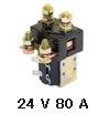 Электромагнитный выключатель контактор 24V 80A для гидроборта #7