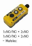 Пульт управления ручной  1xNO,NC + 2xNO для гидроборта #1