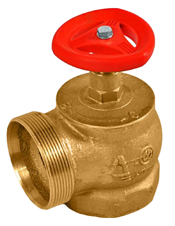 Клапан латунь угловой КПЛ-50 м/ц
