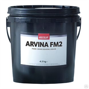 Пищевая смазка с допуском H1 Molyslip Arvina FM2 банка 4,5 кг 