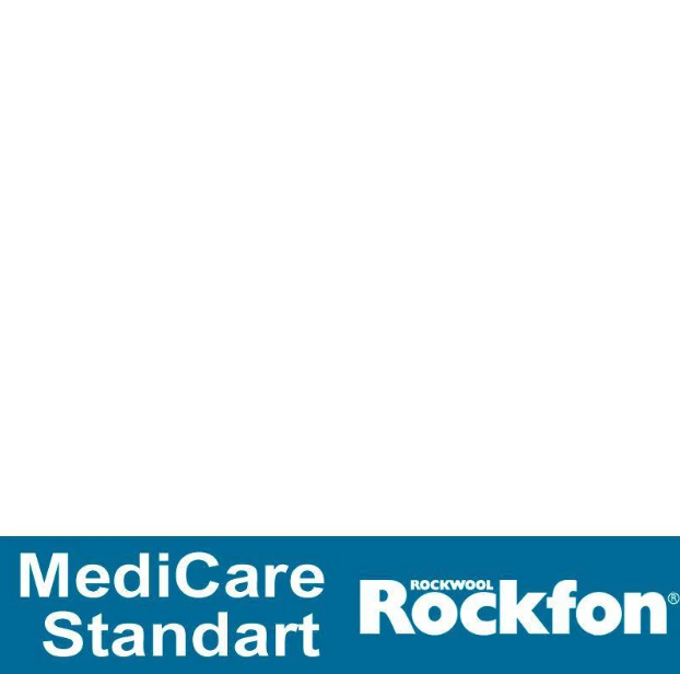 Потолок гигиенический Rockfon MediCare Standard (Рокфон Медикеа Стандарт)