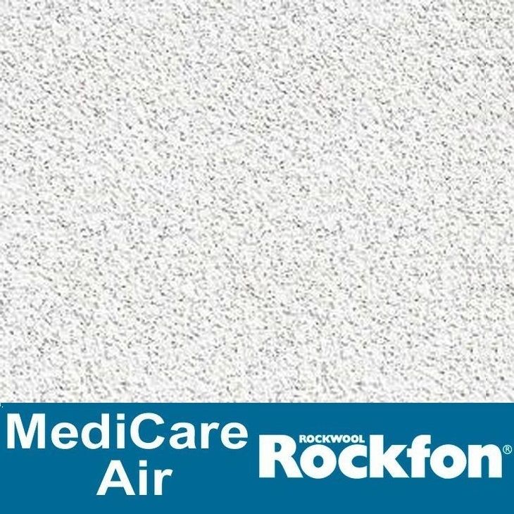 Потолок гигиенический Rockfon MediCare Air(Рокфон Медикеа Эйр)