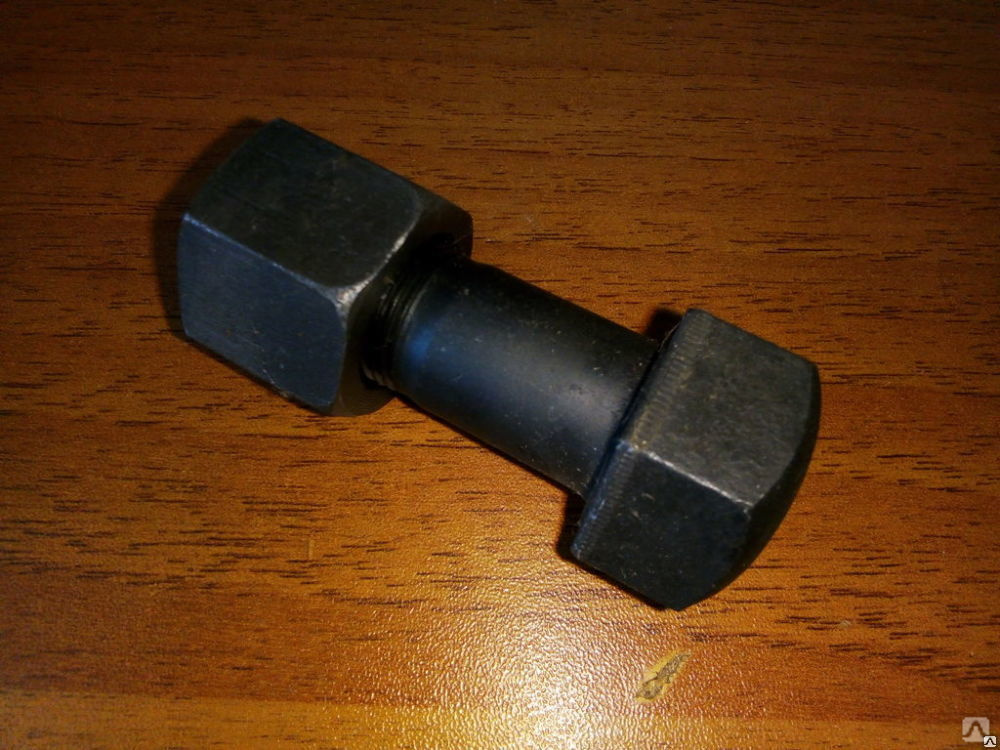 5. Болт башмачный с гайкой м16. 5х62. 5х62 башмачный с гайкой 700-28-2352. Болт башмачный гусеницы т-170.