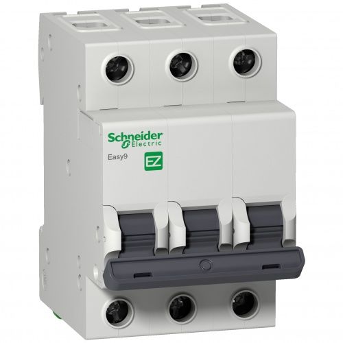 Автоматический выключатель Schneider Electric EASY 9 3П 50A B 4,5кА 400В EZ9F14350