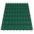 Металлочерепица Норман Зеленый плетеный RAL6005 2