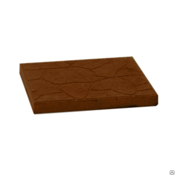 Тротуарная плитка "Тучка 300х300х30" (коричневая)