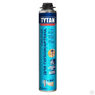 Пено-клей Tytan Professional для гипсокартона, 840 мл 71361 
