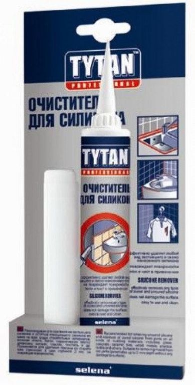Очиститель Tytan Professional для Cиликона 80 мл 10 шт 7430