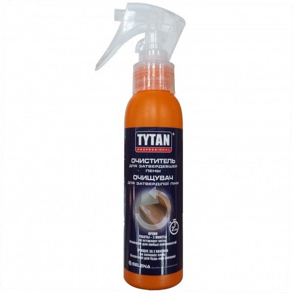Очиститель Tytan Professional для затвердевшей пены прозрачный 100 мл