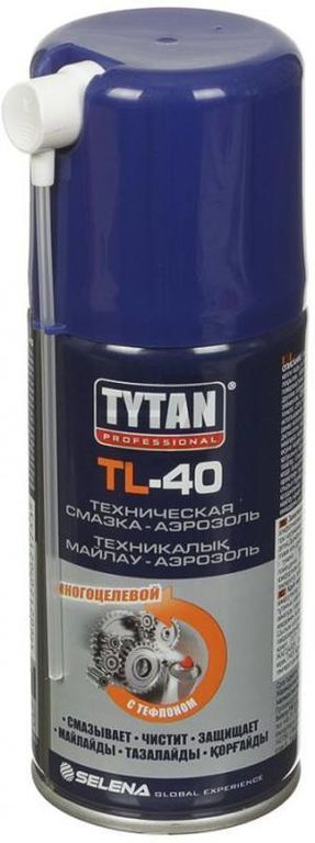 Техническая смазка-аэрозоль Tytan Professional TL-40 150 мл 24 шт 21253