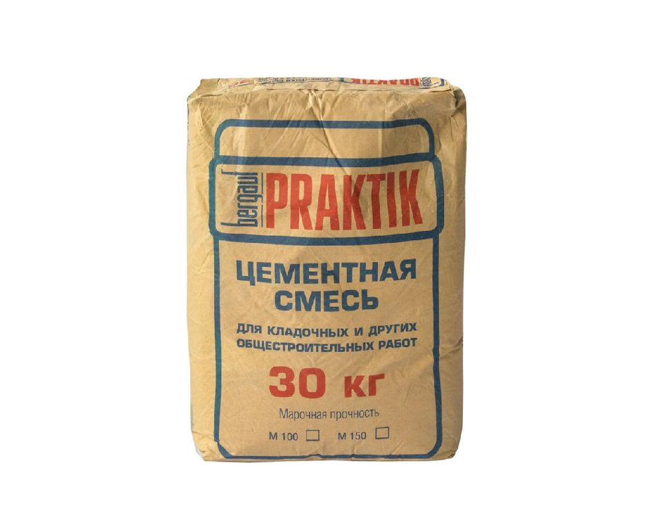 Смесь Praktik цементная универсальная с полимерными добавками, 30 кг