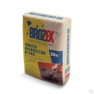 Смесь универсальная "Brozex М300" Пескобетон 30,0 кг (ЗССС) *1/48 