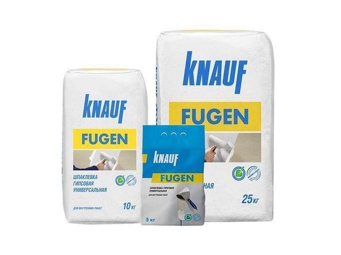 Шпаклевка гипсовая Фуген 10 кг Knauf 117 шт