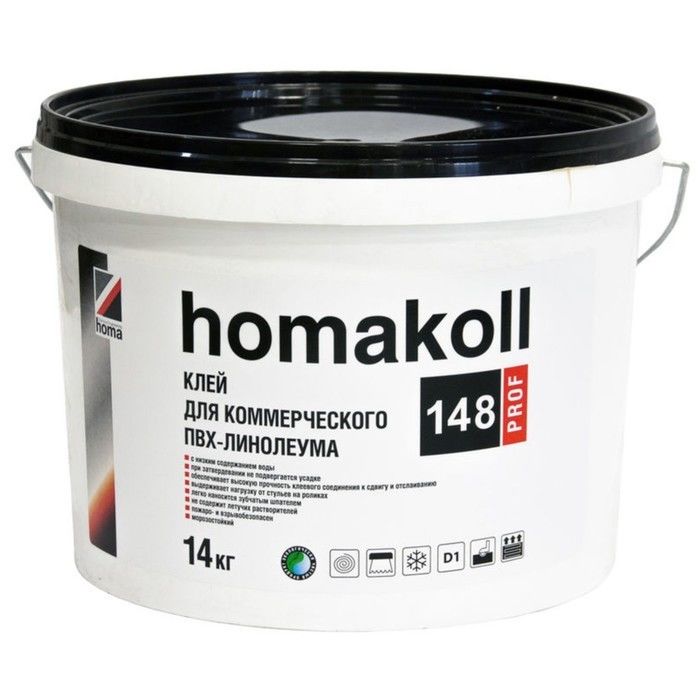Клей Хомакол 148 коммерческий морозостойкий 10 л/14 кг
