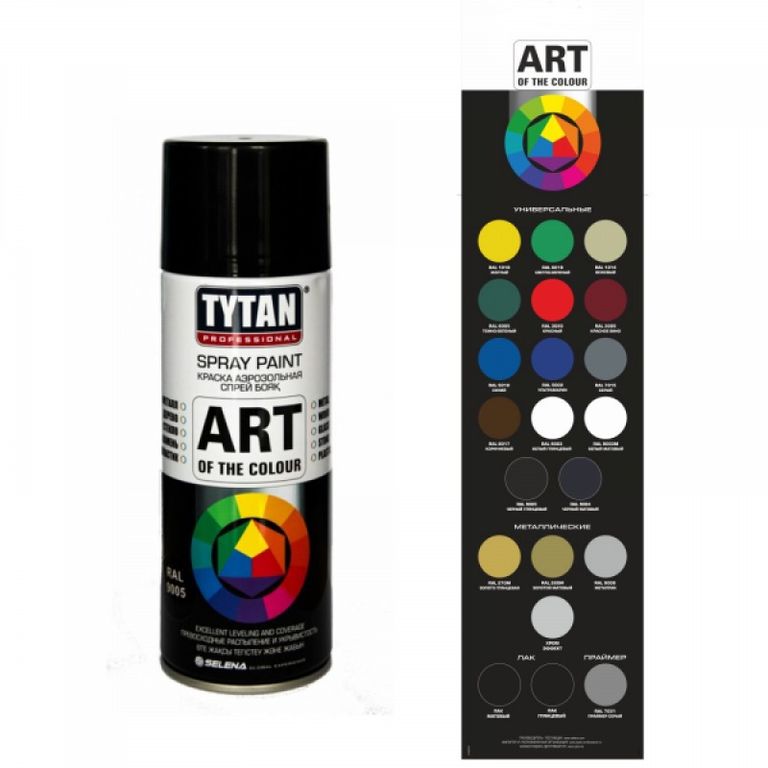 Краска аэрозольная Tytan Professional Art of the colour 400 мл коричневая