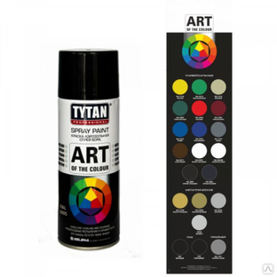 Краска аэрозольная Tytan Professional Art of the colour 400мл серая 