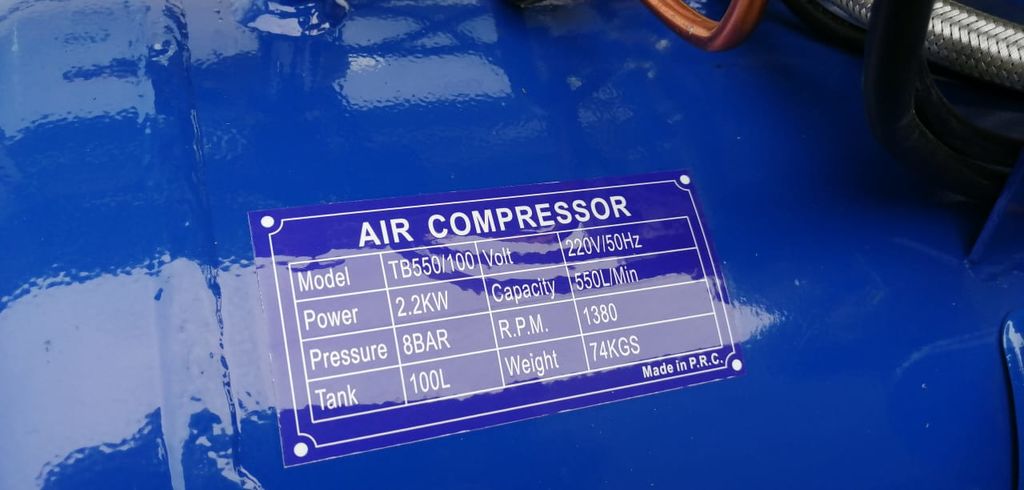 Безмасляный компрессор 550 л/мин 2,2 кВт 5