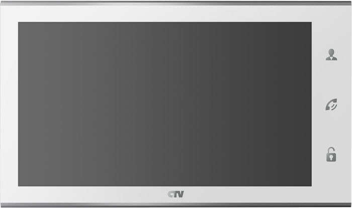 CTV-M4105AHD W (белый), монитор домофона цветной